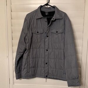 Young USA Men's Gray Quilted Jacket
